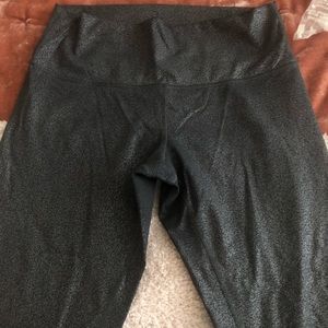 Lulu Lemon Metallic Leggings